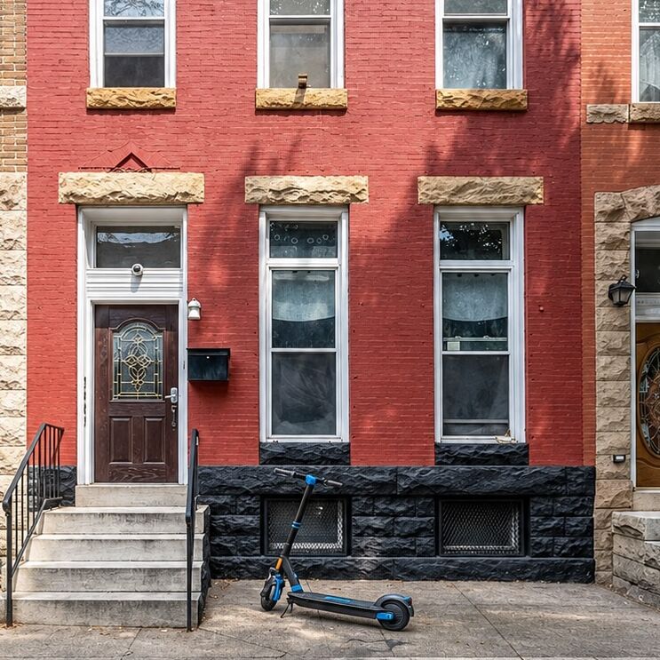 Purchase financed at 2009 McCulloh St, Baltimore, MD